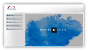 Screenshot of Bill Pay Tutorial