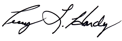 Terry Hardy's Signature