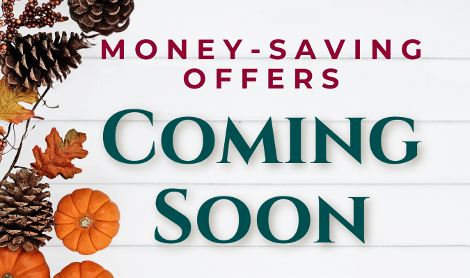 Money-Saving Offers Fall 2025